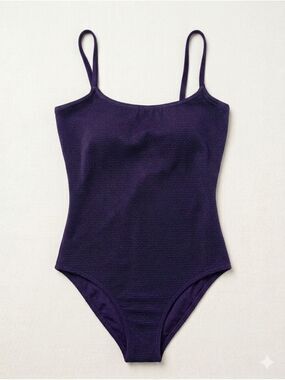 It Figures! Navy One Piece Swimsuit Size 10